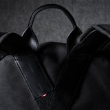 Roll-Top Backpack . Black Charcoal