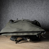 Roll-Top Backpack  . Black Forest
