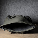 Roll-Top Backpack  . Black Forest