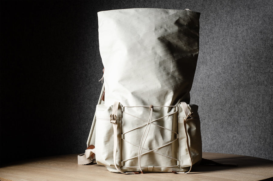 Roll-Top Backpack . Classic Natural