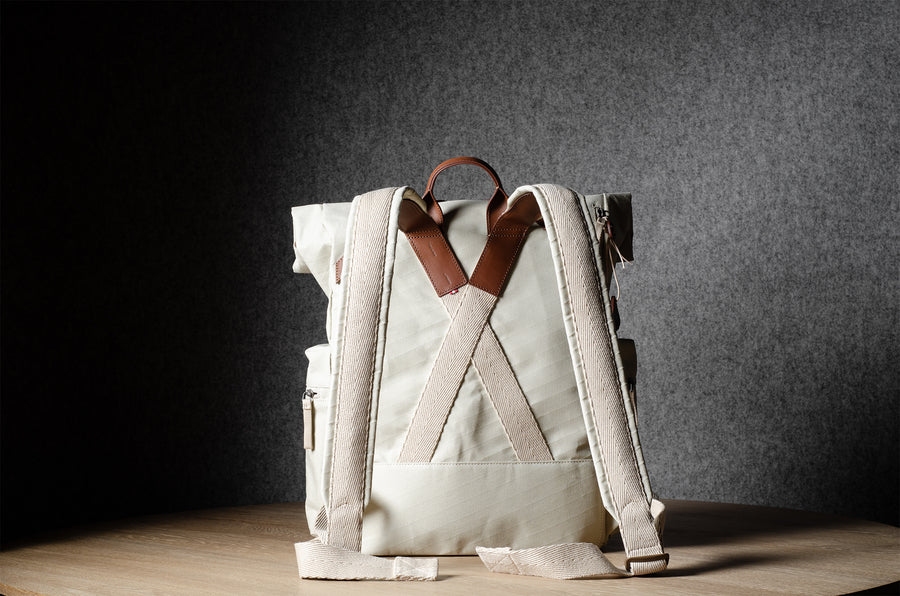 Roll-Top Backpack . Classic Natural