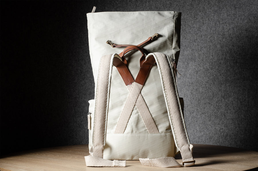 Roll-Top Backpack . Classic Natural