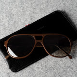 Slim Eyewear Case . Coal