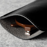 Slim Eyewear Case . Coal