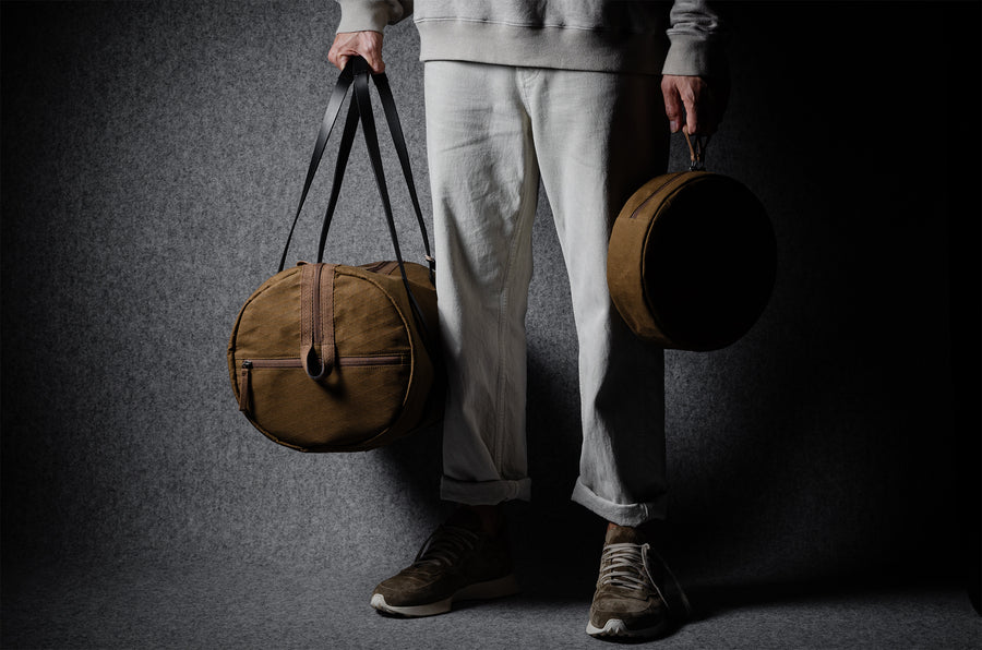 Sac de sport Team + Side Kick. Noir/brun