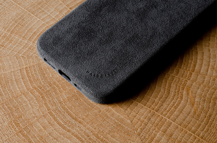 Fuzzy iPhone 14 Pro/Pro Max Cover . Dusty Black