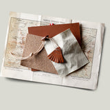 H Small Messenger Bag . Classic Natural