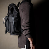 Berg Rucksack. Schwarze Kohle