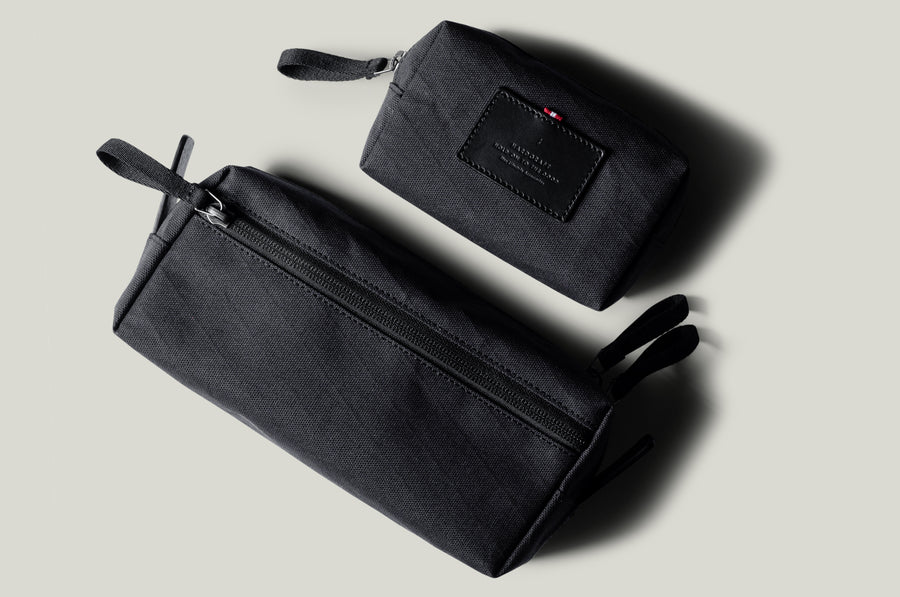 Trousse de toilette Duo Brothers. Anthracite