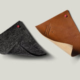 Enveloppe en laine pour crayon. Classique