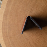 Close-up of a wallet on a wood background