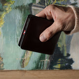 Cash Card Coin Wallet . Dark Chocolate