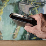Cash Card Coin Wallet . Dark Chocolate