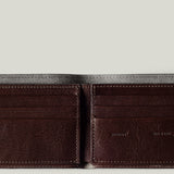 Cash Card Wallet . Dark Chocolate