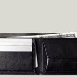 Cash Card Coin Wallet . Coal