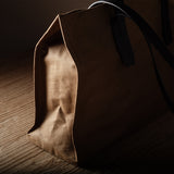 Sac de marché du chef. Brunâtre