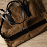 Sac de marché du chef. Brunâtre