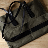 Sac de marché du chef. Forêt