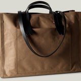 Sac de marché du chef. Brunâtre