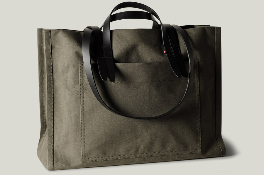 Sac de marché du chef. Forêt