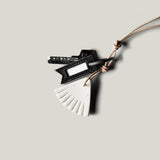 Colourcode Key Tag . Black White