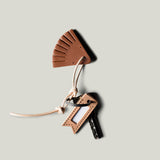 Colourcode Key Tag . Natural Brown