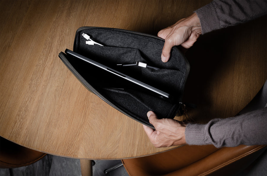 Contenu de la coque MacBook. Forêt