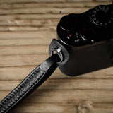 Firm Grip Camera Wrist Strap . Coal