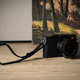 Firm Grip Camera Wrist Strap . Coal