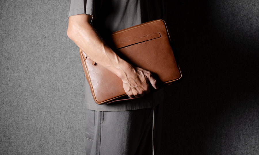 Flat Pack - Slim Messenger Laptop Bag for MacBook or iPad