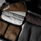 Fliegen-Reiseset. Schwarz-bräunlich, 3er-Pack