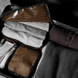 Fliegen-Reiseset. Schwarz-bräunlich, 3er-Pack