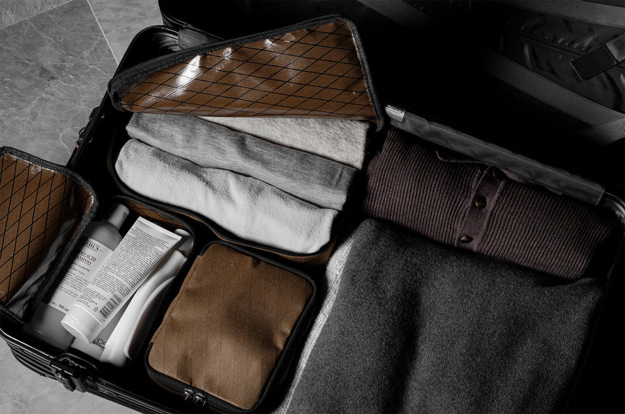 Fly Travel Kit . Black Brownish 3 Pack