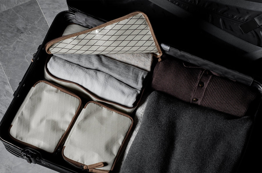 Kit de voyage Fly. Pack naturel de 3