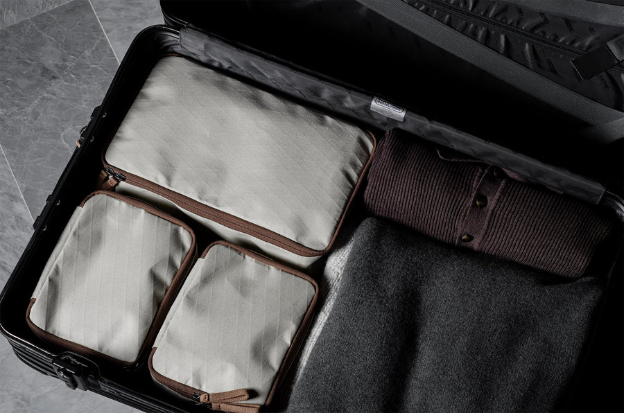 Kit de voyage Fly. Pack naturel de 3