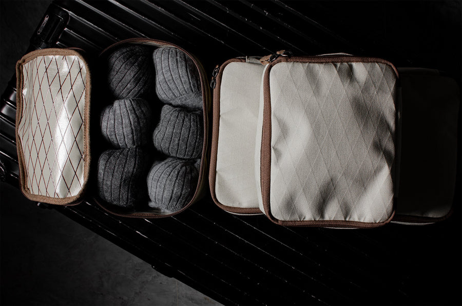 Kit de voyage Fly. Pack naturel de 3