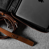 Front to Back Briefcase . Classic