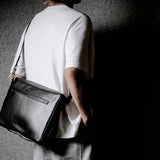 Front to Back Briefcase . Coal