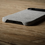 Fuzzy Alcantara iPhone 17 Cases