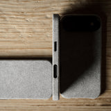 Fuzzy Alcantara iPhone 17 Cases