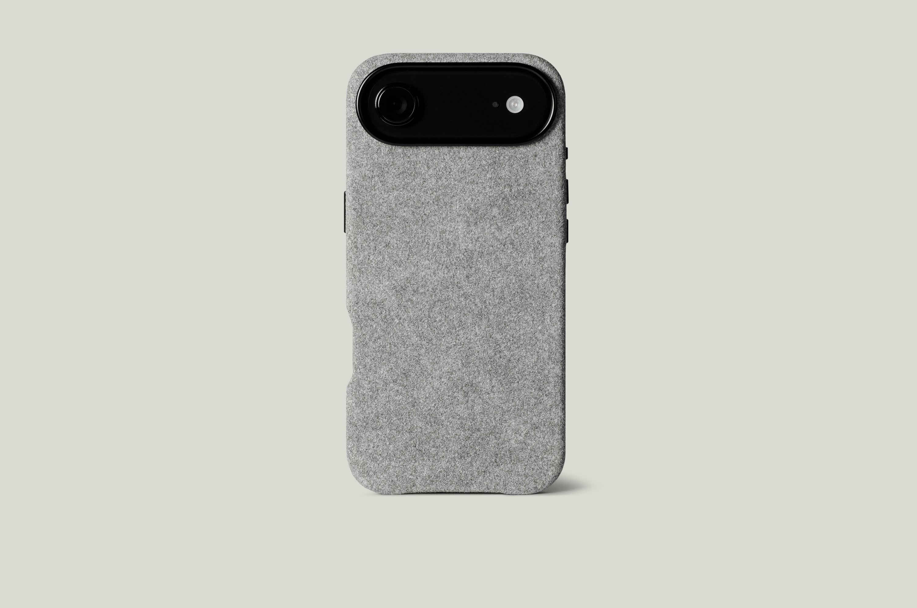 Fuzzy Alcantara iPhone 17 Cases