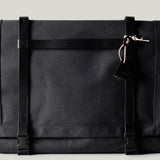 H Large Messenger Bag . Charcoal