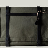 H Large Messenger Bag . Forest