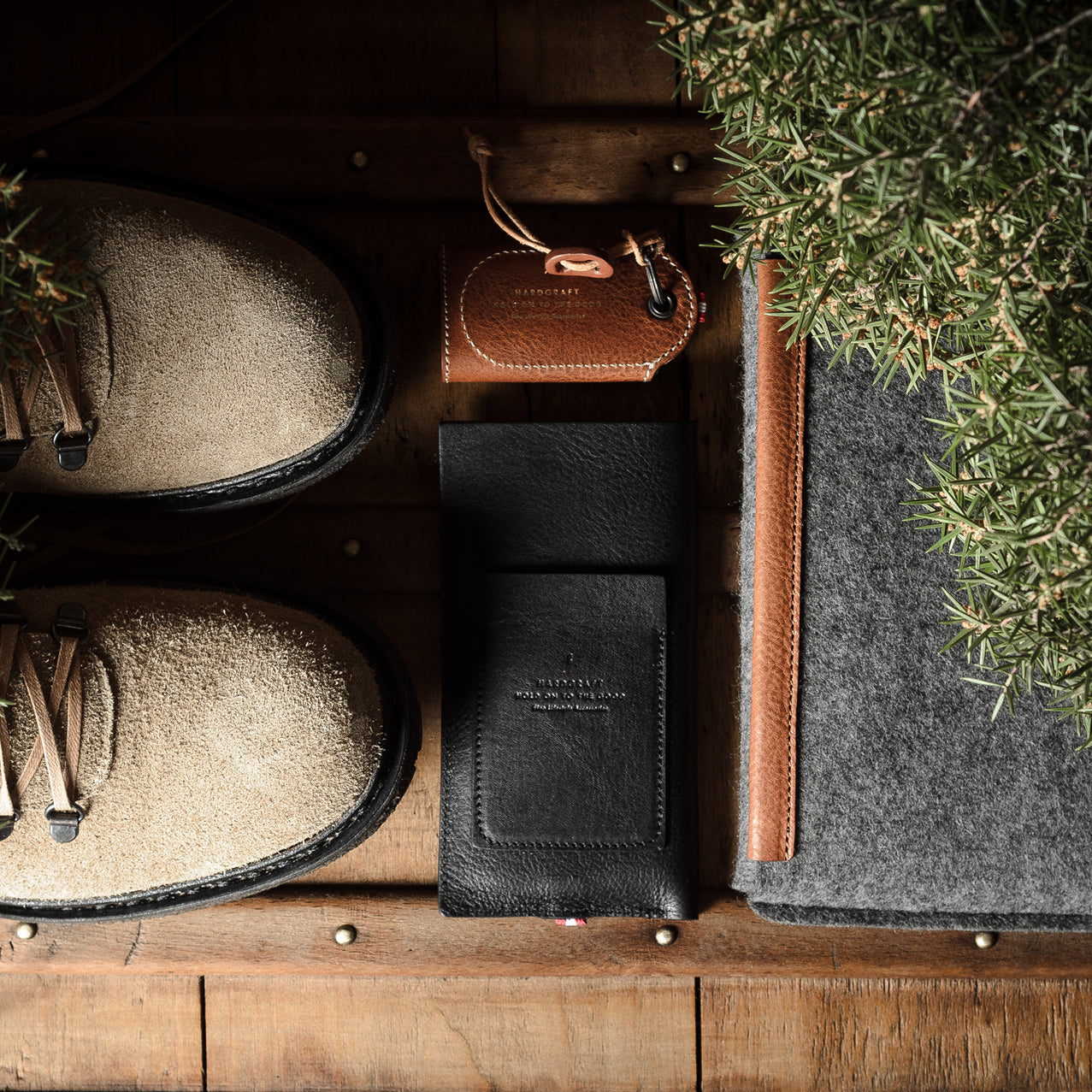 hardgraft イタリア製本革バッグ Travel Pack / Ocean hardgraft