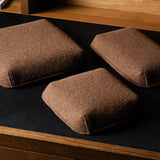 Petit plateau carré Hold On. Cacao 