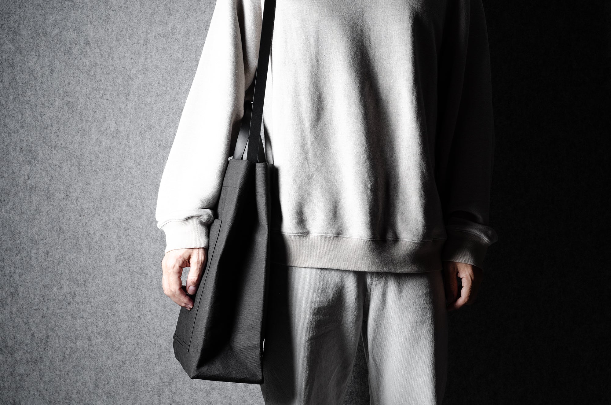 hardgraft KEEPER TOTE BAG チャコール Keeper Tote Bag . Charcoal – hardgraft