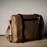 H Large Messenger Bag . Brownish