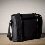 H Large Messenger Bag . Charcoal
