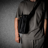 H Large Messenger Bag . Charcoal
