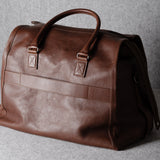 Leather House Holdall . Nut